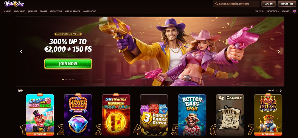 online casino westace voor nederlandse spelers